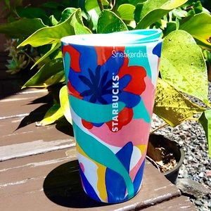 Starbucks Colorful Floral Tumbler
